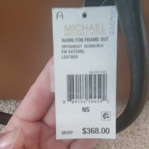 Michael Kors Leather Satchel - Picture 3 of 6